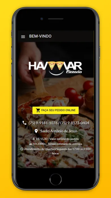 Capturas de pantalla de Hamar Pizzaria