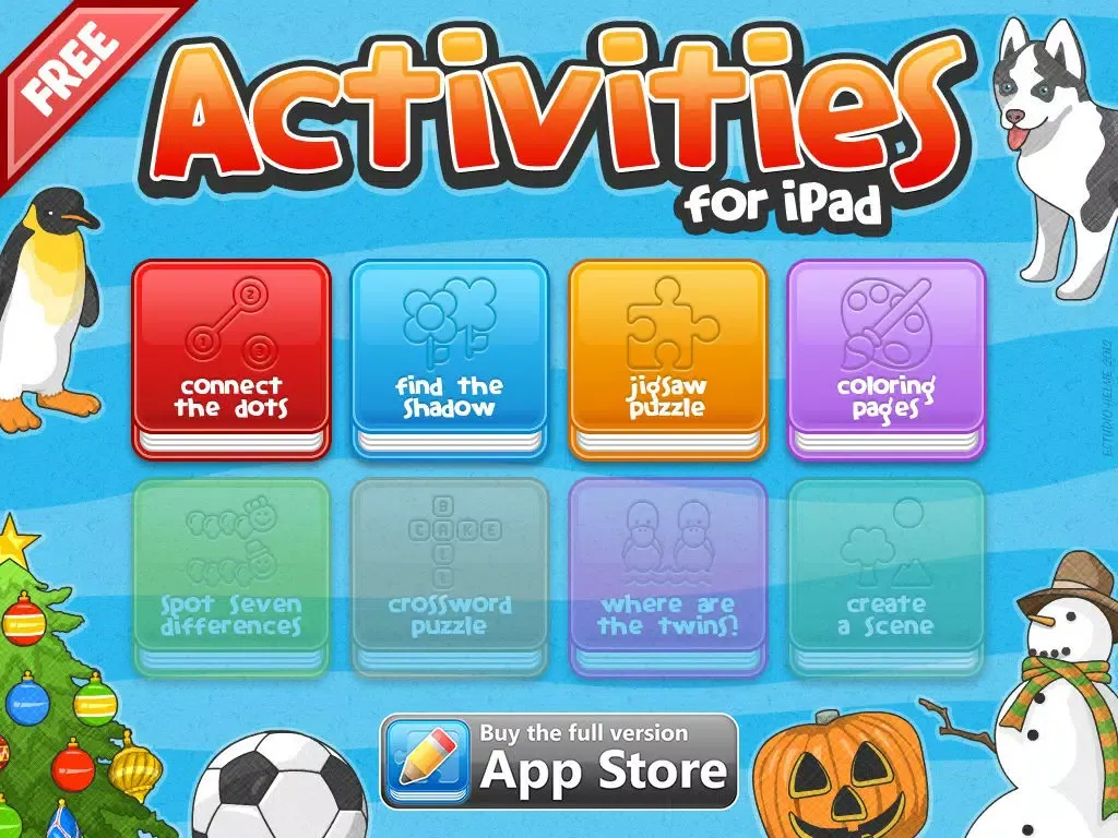 Free Activities for iPad iPad 应用截图