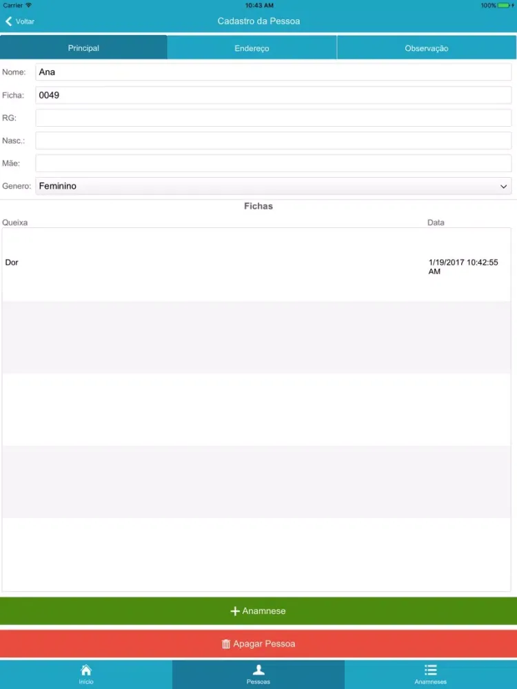 تصاویر Alba Anamnese iPad 