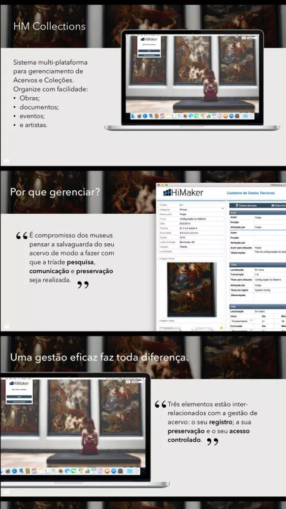 Captures d'écran de HiMaker