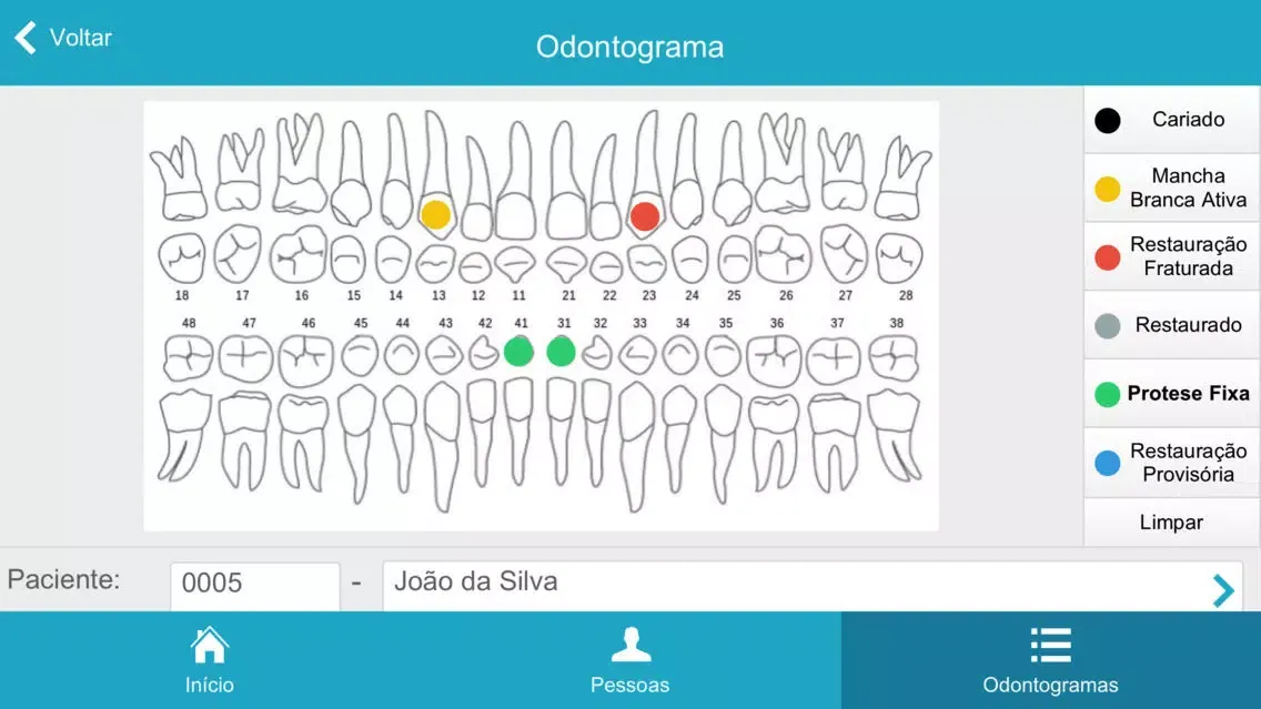 Alba Odontograma應用截圖