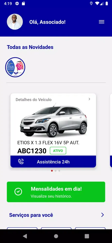 RENASCER ASSOCIADO Screenshots