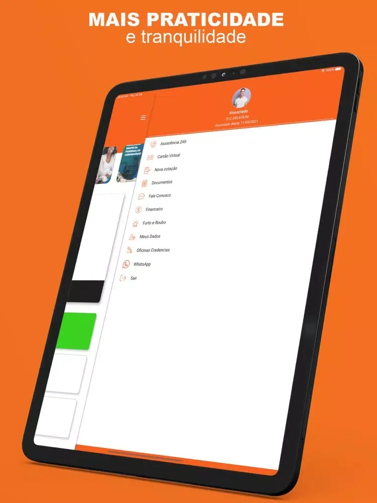 Screenshot di Vrum Proteção Veicular iPad 