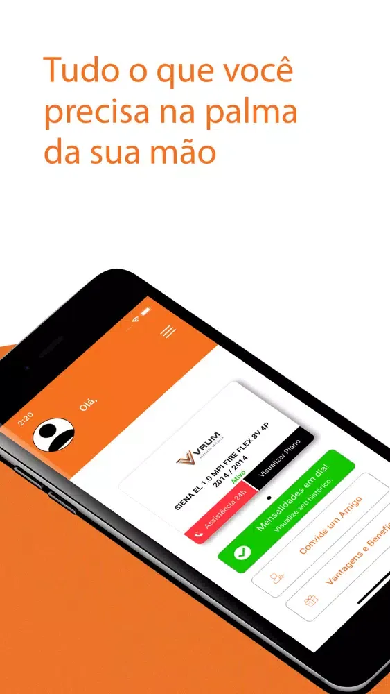 Screenshot di Vrum Proteção Veicular