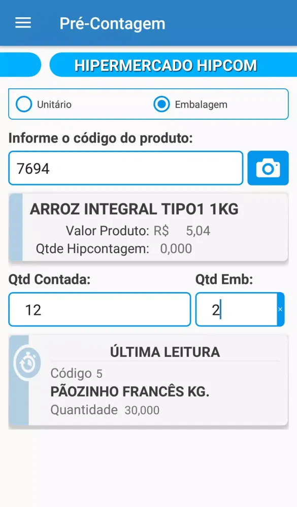 Hipcontagem Screenshots