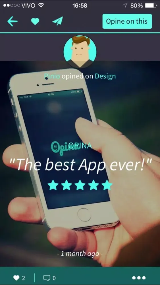 Скриншоты Opina