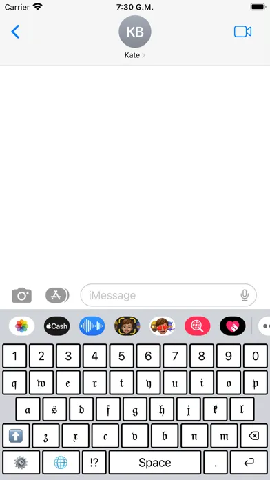 Fraktur Input Ekran Görüntüleri