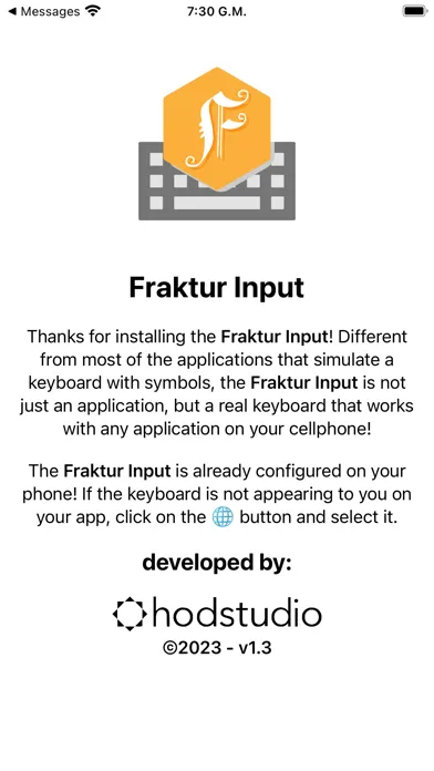Fraktur Input Ekran Görüntüleri