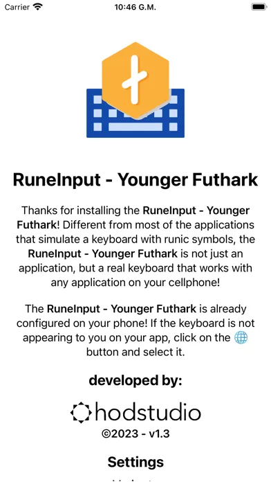 RuneInput - Younger Futhark应用截图