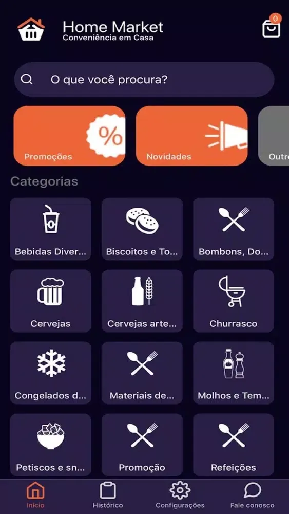 Captures d'écran de Home Market App