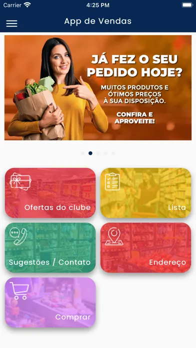 App De Vendas Screenshots