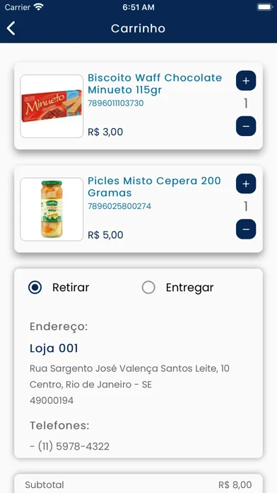 App De Vendas Screenshots