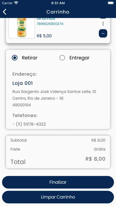 App De Vendas Screenshots