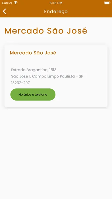 Ảnh chụp màn hình của Mercado São José