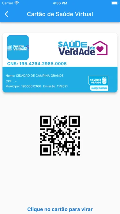 Captures d'écran de Campina Saúde de verdade