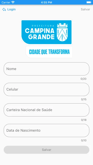 Captures d'écran de Campina Saúde de verdade