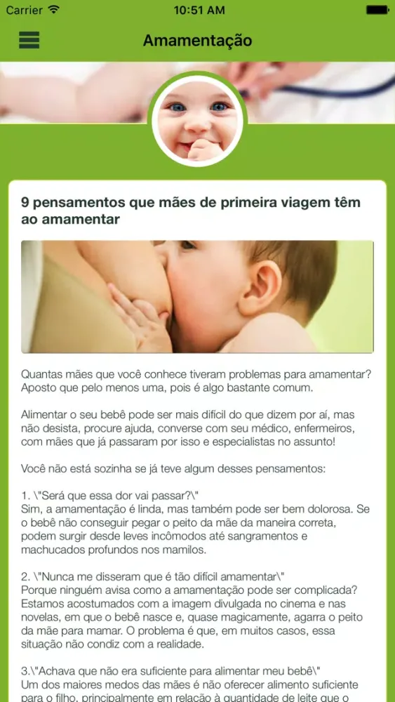 Ảnh chụp màn hình của Alivium - Nutrir e Crescer