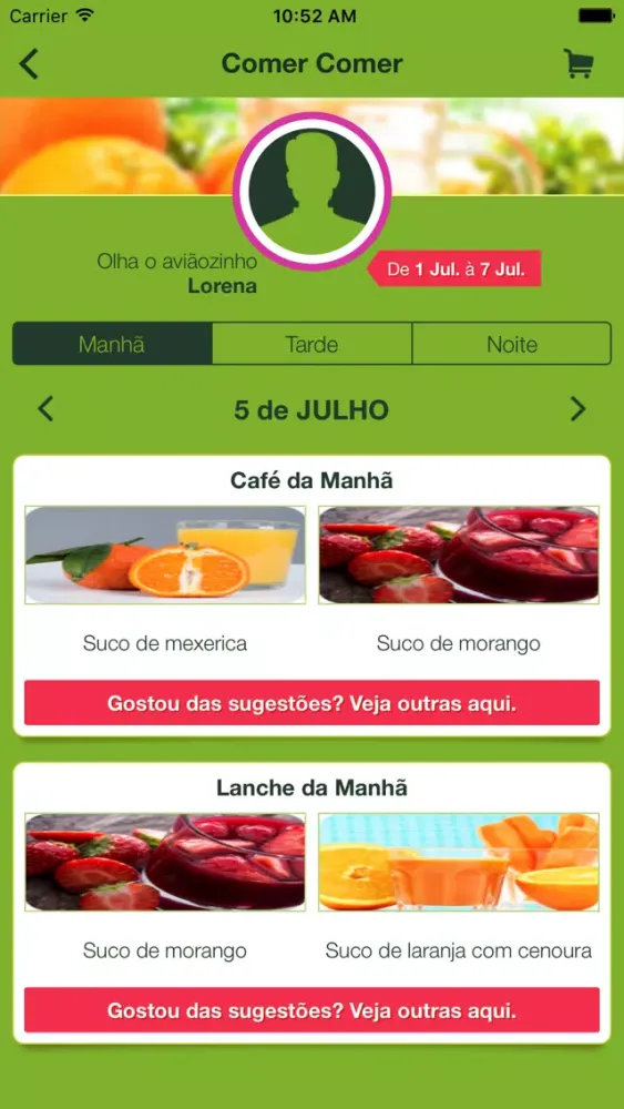 Ảnh chụp màn hình của Alivium - Nutrir e Crescer