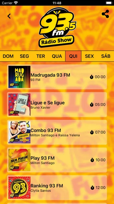 93FM Radio Show スクリーンショット