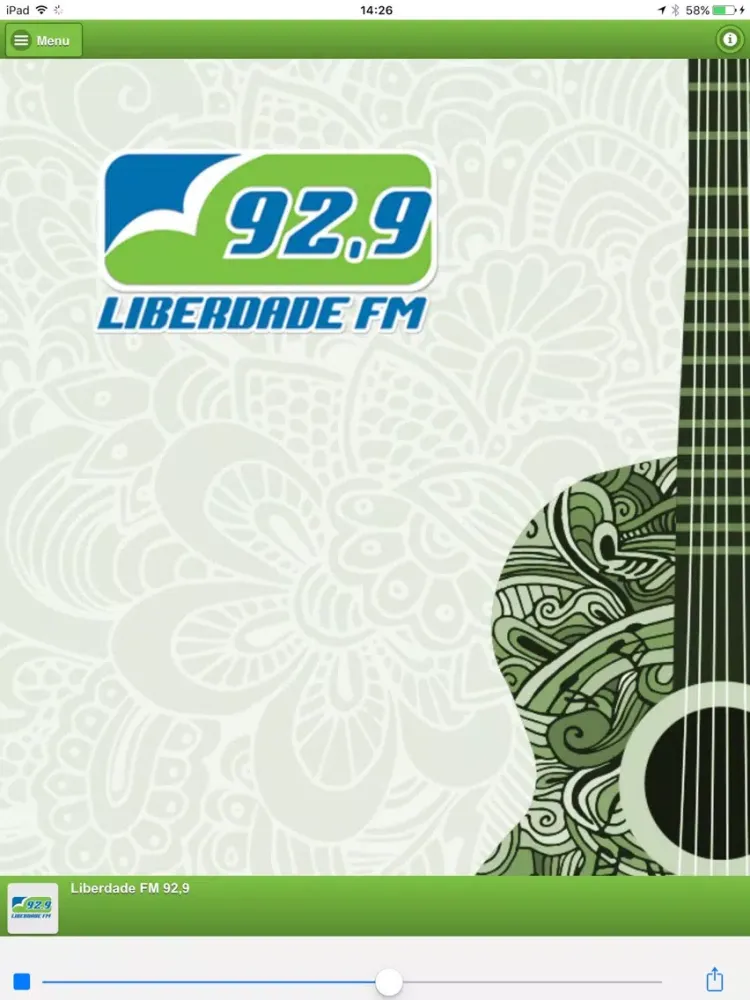 Rádio Liberdade FM 92,9 - MG iPad  سکرین شاٹس