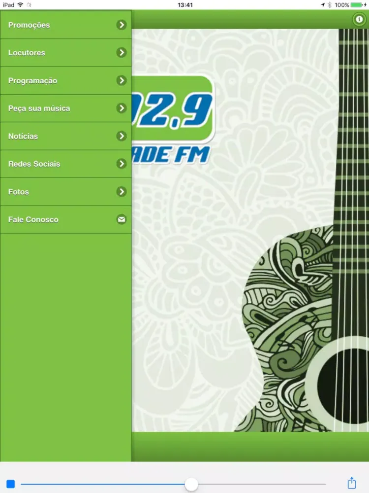 Rádio Liberdade FM 92,9 - MG iPad  سکرین شاٹس