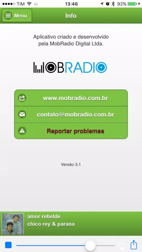 Rádio Liberdade FM 92,9 - MG سکرین شاٹس