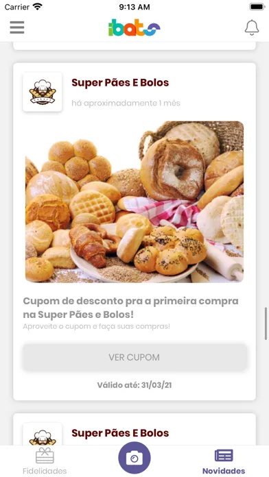 Capturas de tela do ibats