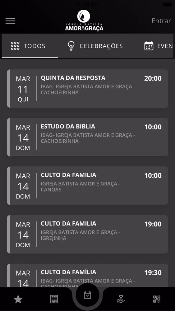 Captures d'écran de IBAG Igreja Batista Amor e Gra