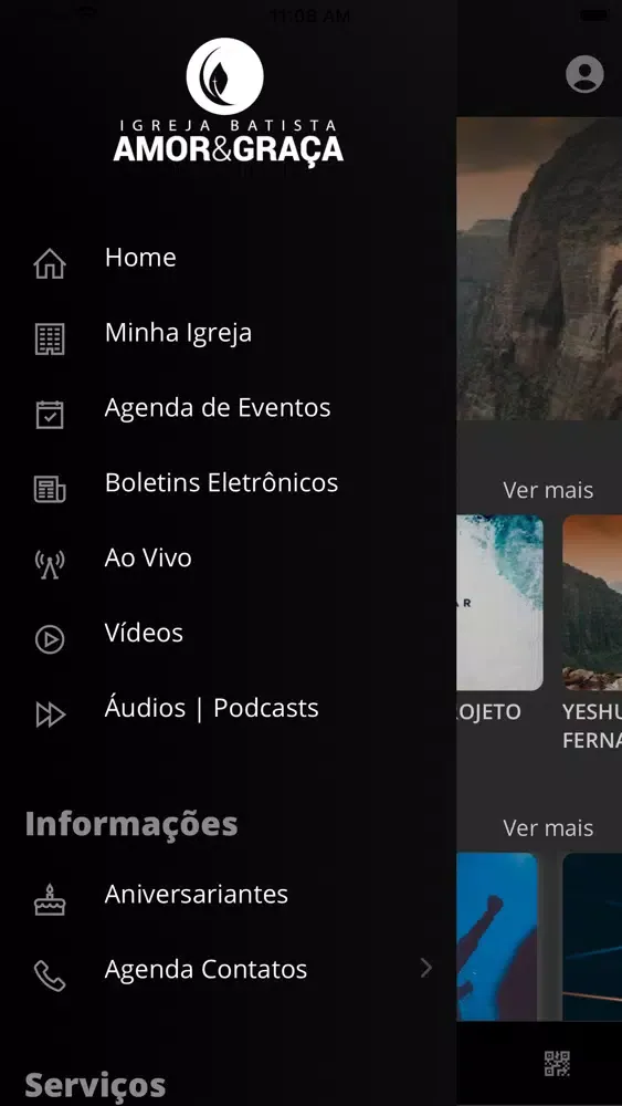 Captures d'écran de IBAG Igreja Batista Amor e Gra