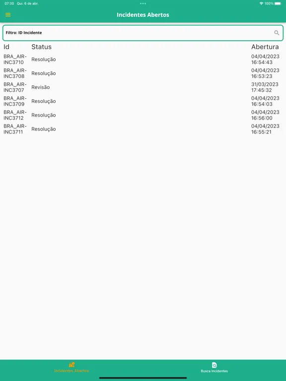 Icolabora Servicedesk iPad  Screenshots