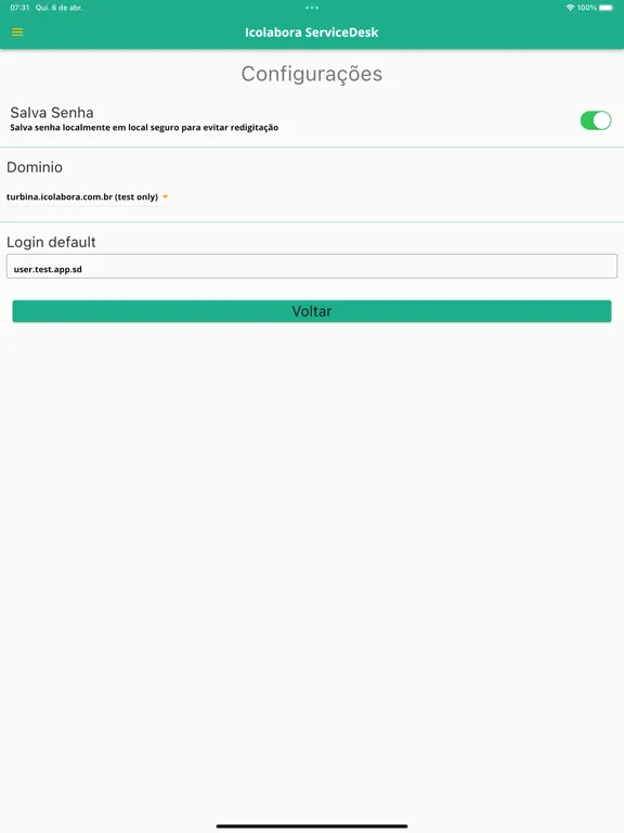 Icolabora Servicedesk iPad  Screenshots