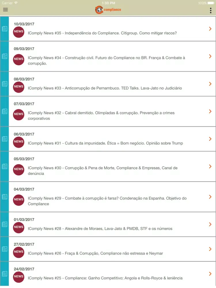 تصاویر Compliance QGMI iPad 