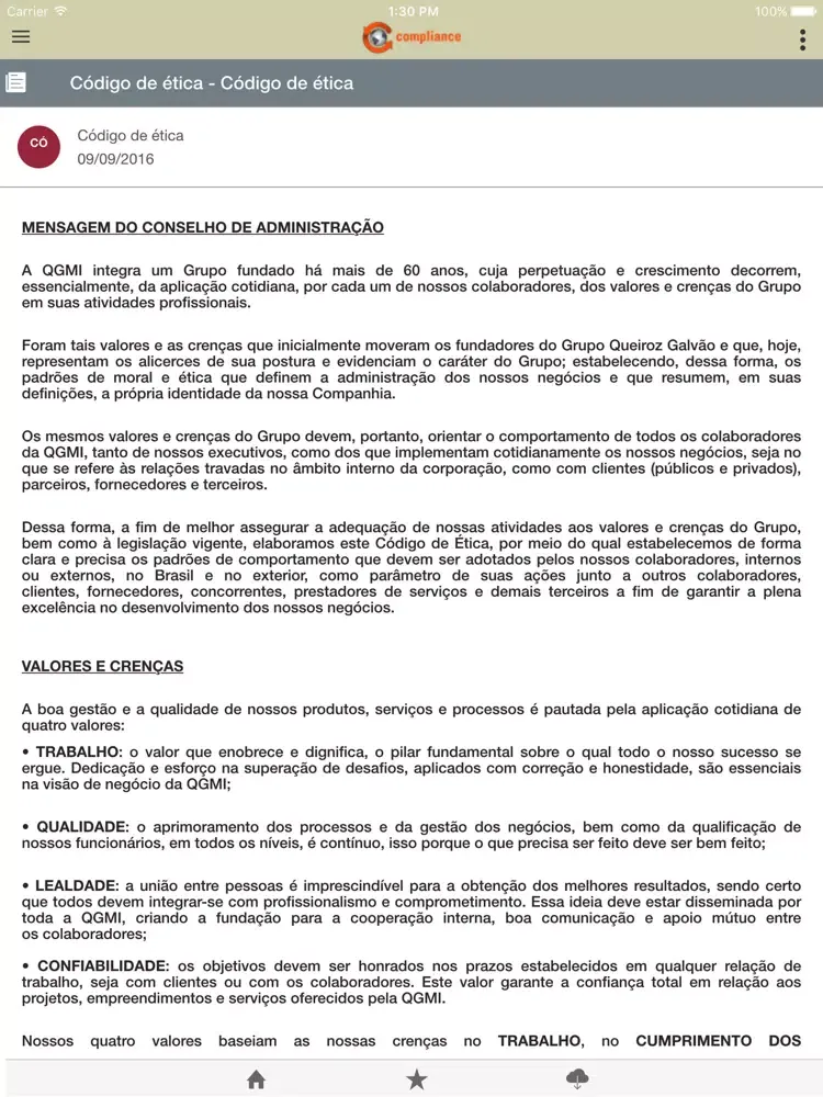 تصاویر Compliance QGMI iPad 
