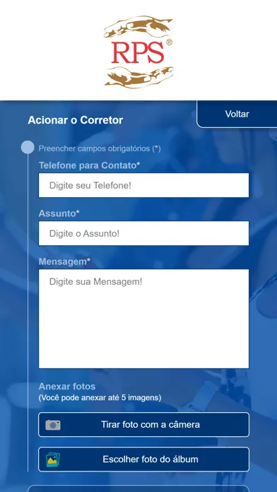 Tangkapan layar RPS Corretora de Seguros