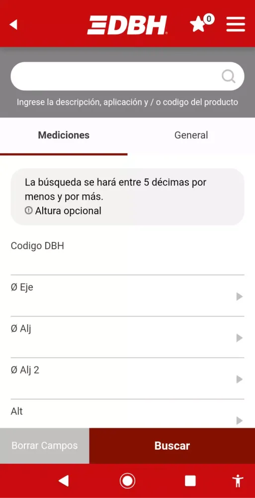 Captures d'écran de DBH