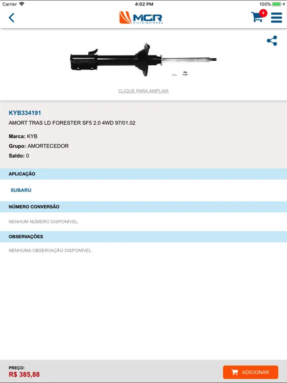 Screenshot di MGR - Catálogo iPad 