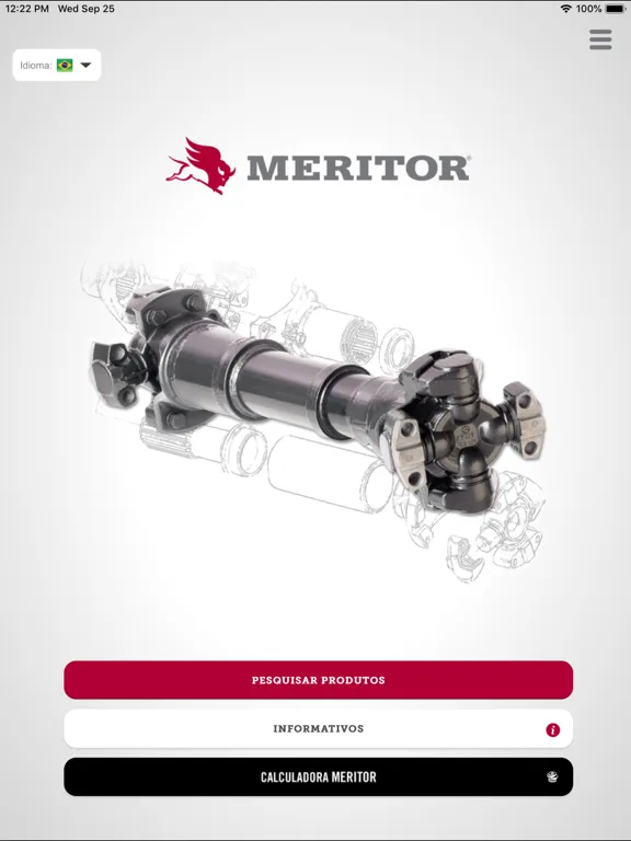 Meritor - Catálogo iPad  Ekran Görüntüleri