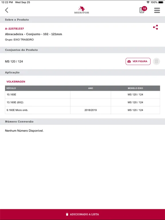 Meritor - Catálogo iPad  Ekran Görüntüleri
