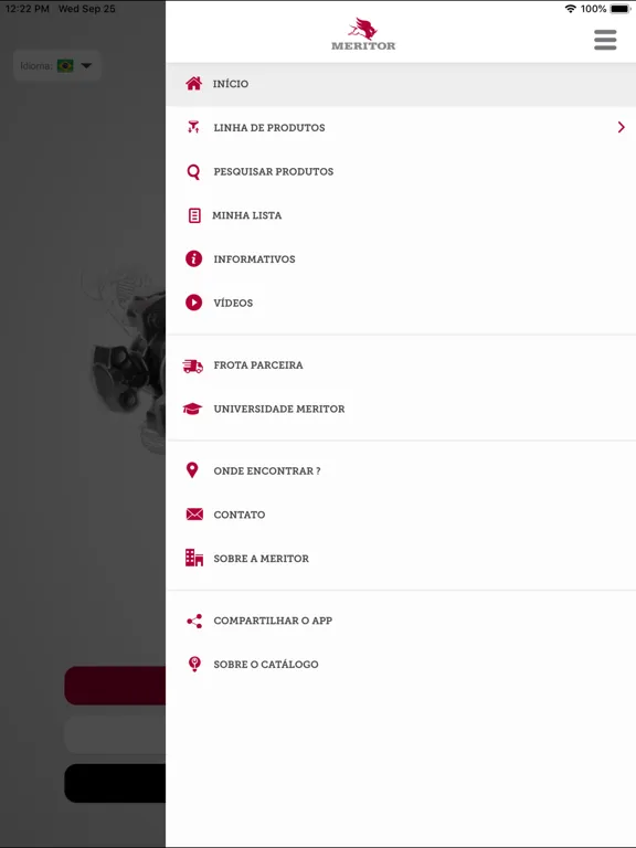 Meritor - Catálogo iPad  Ekran Görüntüleri