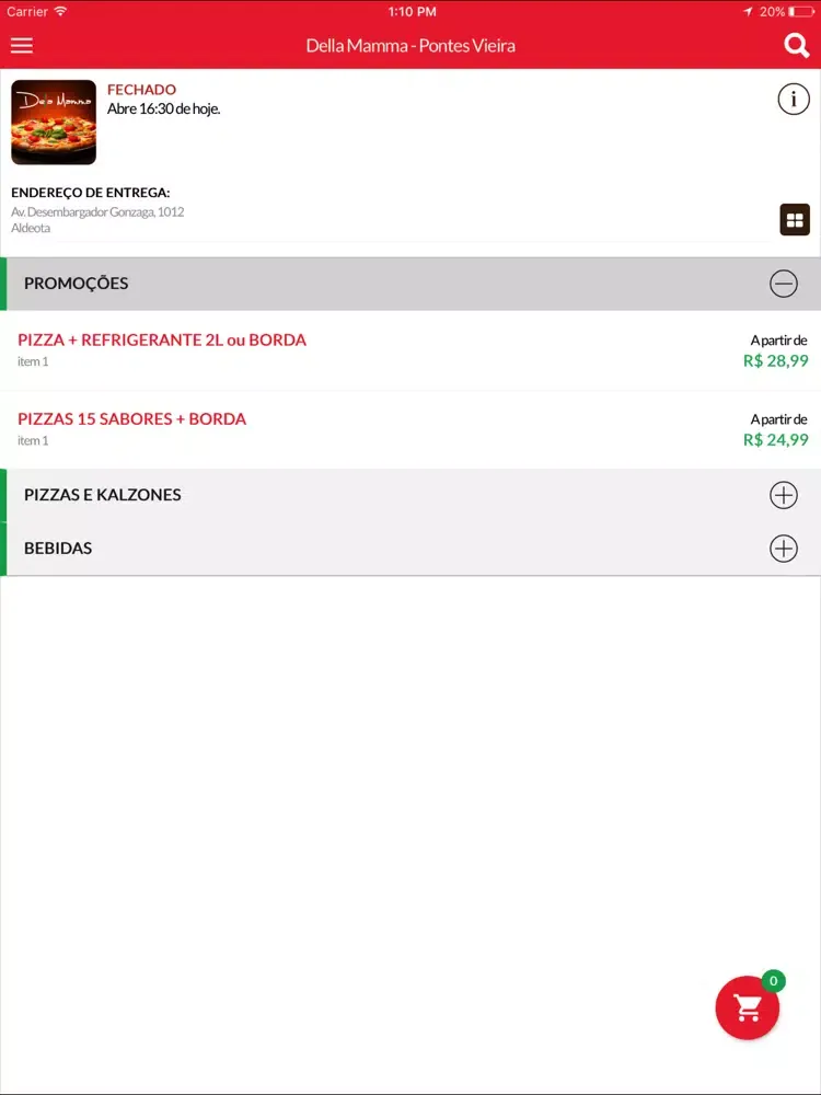 Della Mamma iPad  Screenshots