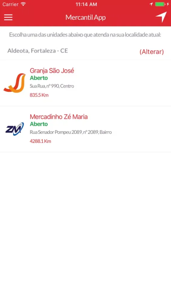 Скриншоты Mercantil App