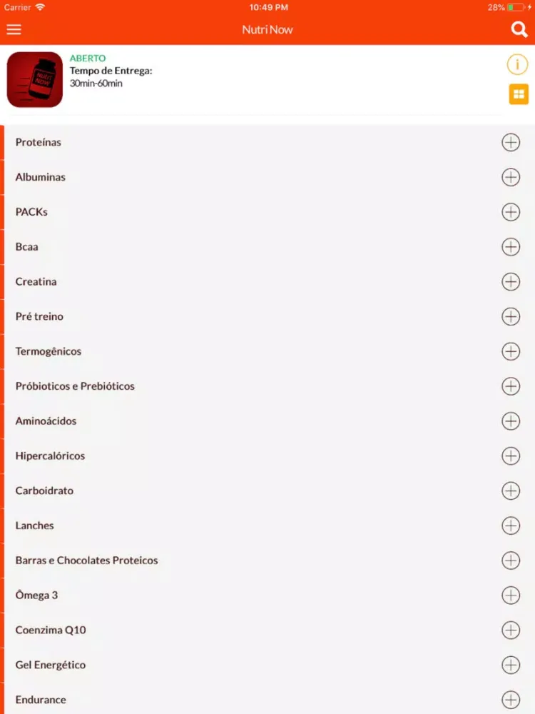 Nutri Now iPad  স্ক্রিনশট