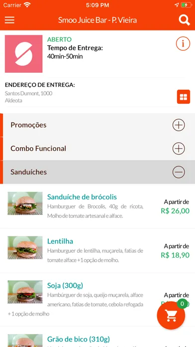 Screenshot di iDelivery