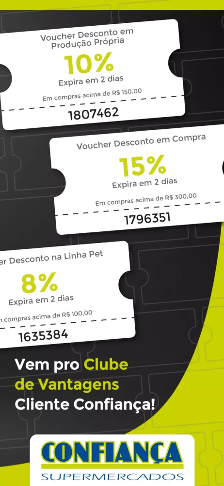 Capturas de pantalla de Clube Cliente Confiança