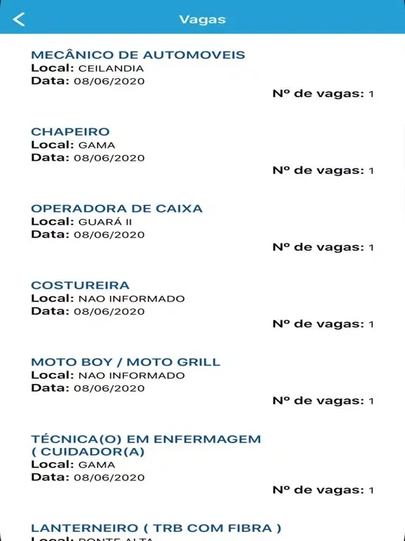 Zrzuty ekranu Todos pelo emprego iPad 