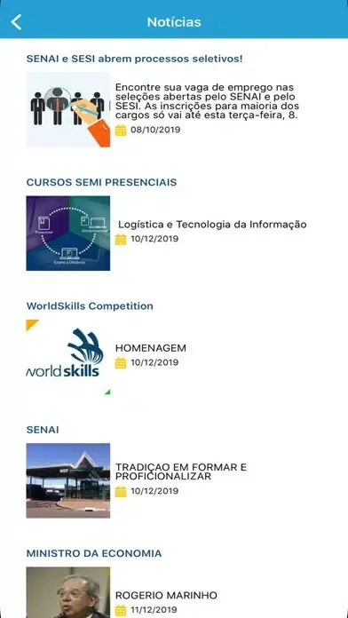 Zrzuty ekranu Todos pelo emprego