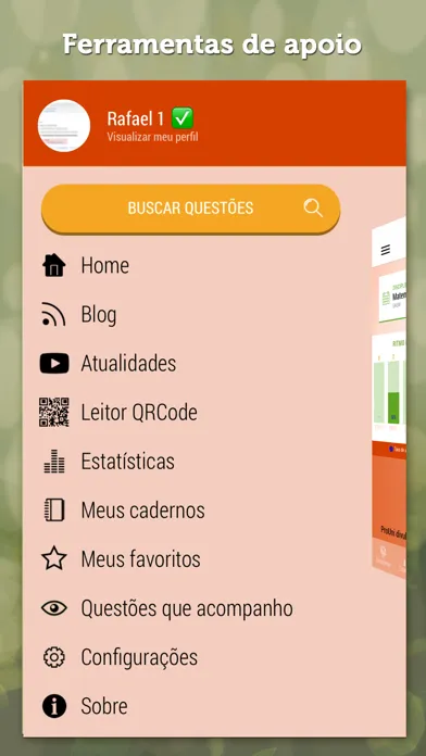 Ảnh chụp màn hình của Questões ENEM - GPI