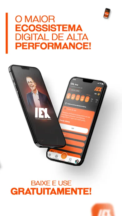 Tangkapan layar IEX App