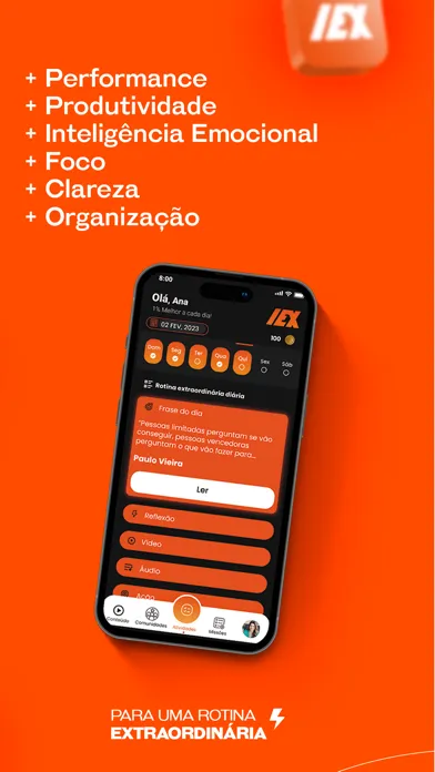 Tangkapan layar IEX App