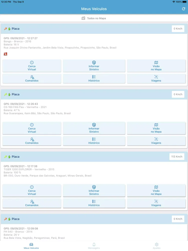 Appinfo Rastreamento Screenshots